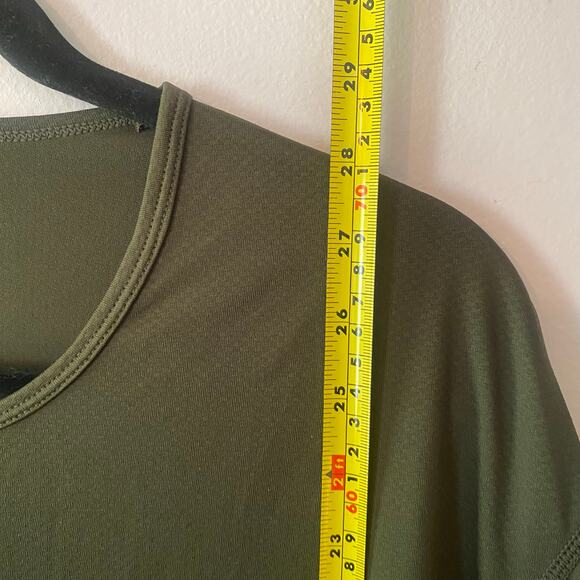 BYLT Gray Green Performance Short Sleeve Tee T-Shirt Gorpcore Men's size Large - Picture 8 of 8